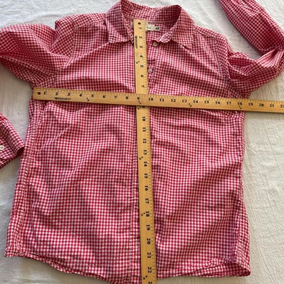 H&M gingham picnic button up shirt - Picture 5 of 6